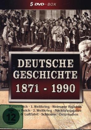 Deutsche Geschichte 1871-1990, 5 DVD