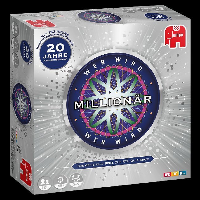 Wer wird Millionär? 20 Jahre Jubiläumsedition (Spiel) main product photo