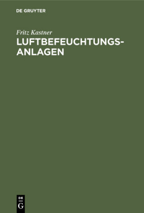 Luftbefeuchtungsanlagen
