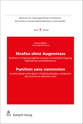 Strafen ohne Augenmass - Punition sans concession