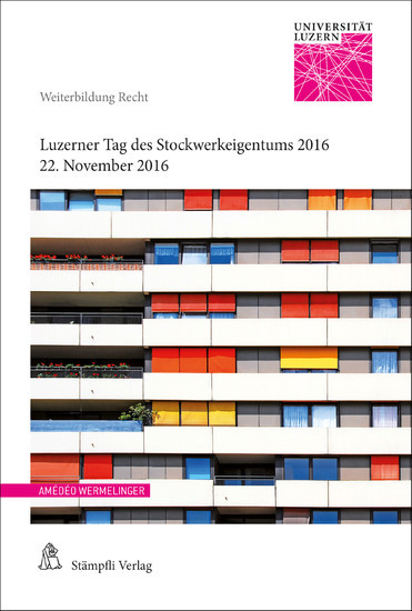Luzerner Tag des Stockwerkeigentums 2016 main product photo