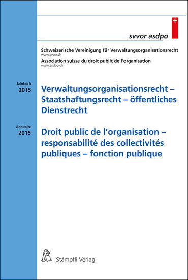 Verwaltungsorganisationsrecht -Staatshaftungsrecht - öffentliches Dienstrecht. Droit public de l'organisation - responsabilité des collectivités publiques - fonction publique main product photo
