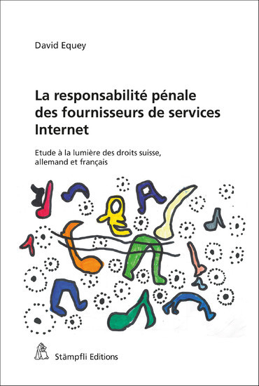 La responsabilité pénale des fournisseurs de services Internet main product photo