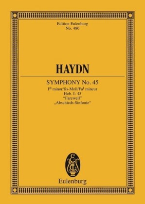 Symphony No. 45 F# minor, 'Farewell'