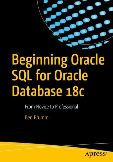 Beginning Oracle SQL for Oracle Database 18c main product photo