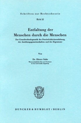 Entfaltung der Menschen durch die Menschen.