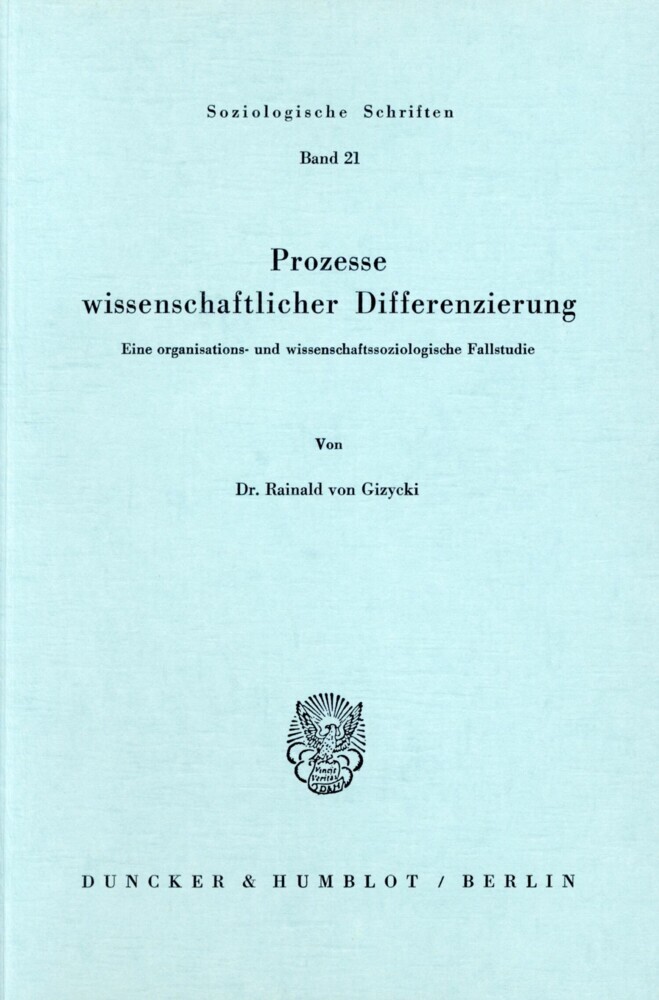 Prozesse wissenschaftlicher Differenzierung. main product photo
