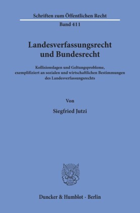 Landesverfassungsrecht und Bundesrecht.