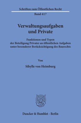 Verwaltungsaufgaben und Private.