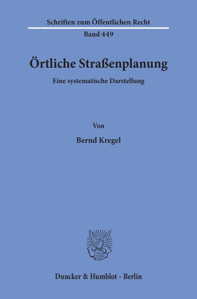 Örtliche Straßenplanung. main product photo