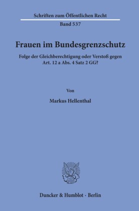 Frauen im Bundesgrenzschutz.