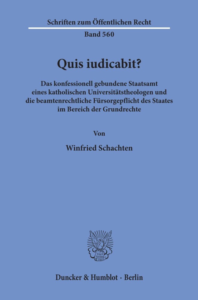 Quis iudicabit? main product photo