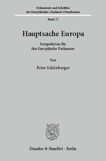 Hauptsache Europa. main product photo