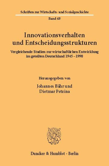 Innovationsverhalten und Entscheidungsstrukturen. main product photo