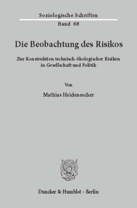 Die Beobachtung des Risikos.