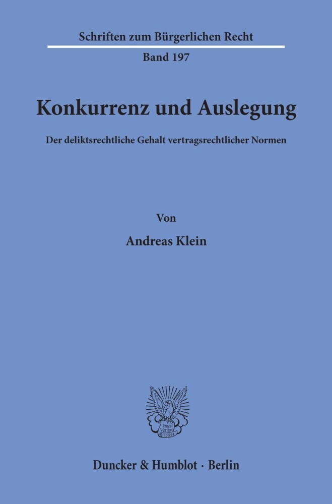 Konkurrenz und Auslegung. main product photo