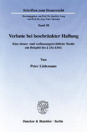 Verluste bei beschränkter Haftung. main product photo