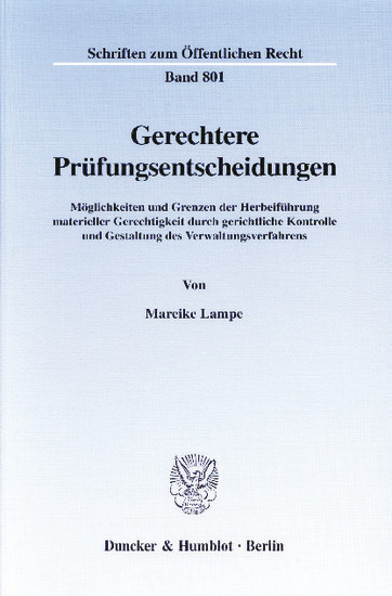 Gerechtere Prüfungsentscheidungen. main product photo