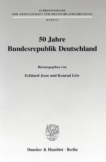50 Jahre Bundesrepublik Deutschland. main product photo
