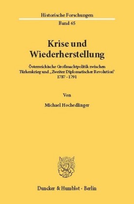 Krise und Wiederherstellung.