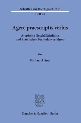 Agere praescriptis verbis.
