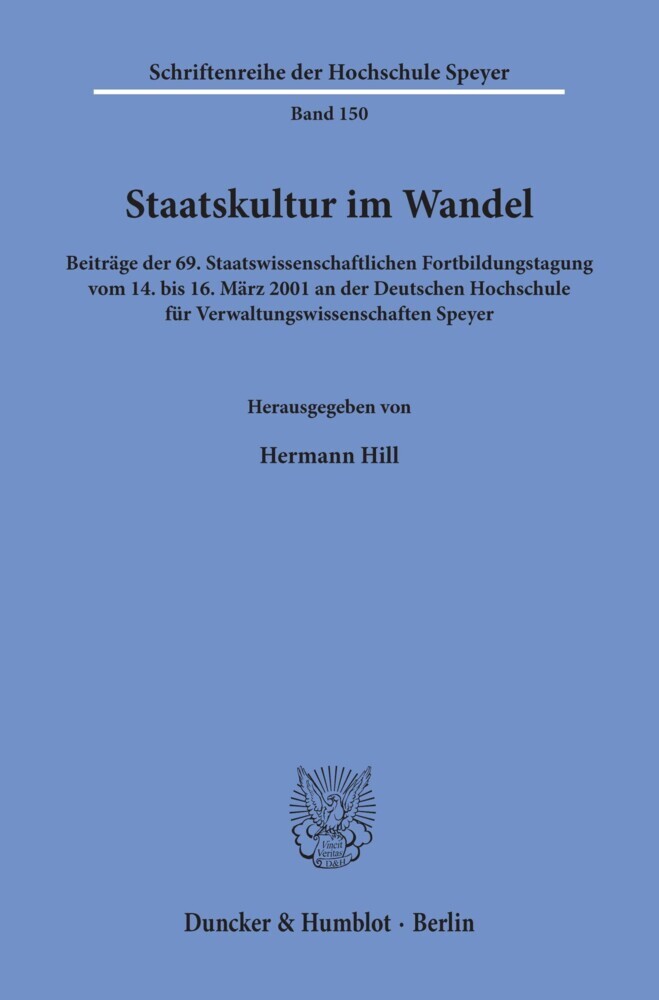 Staatskultur im Wandel. main product photo