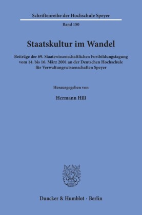 Staatskultur im Wandel.