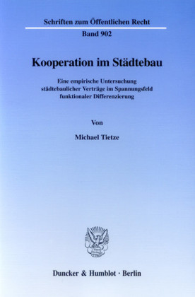 Kooperation im Städtebau.
