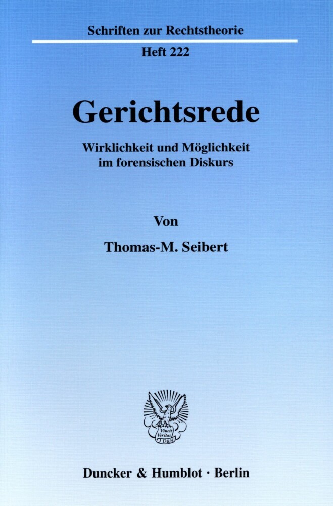 Gerichtsrede. main product photo