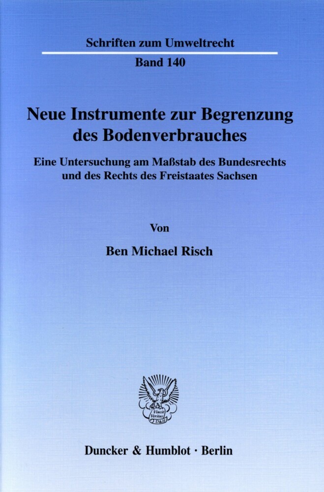 Neue Instrumente zur Begrenzung des Bodenverbrauches. main product photo