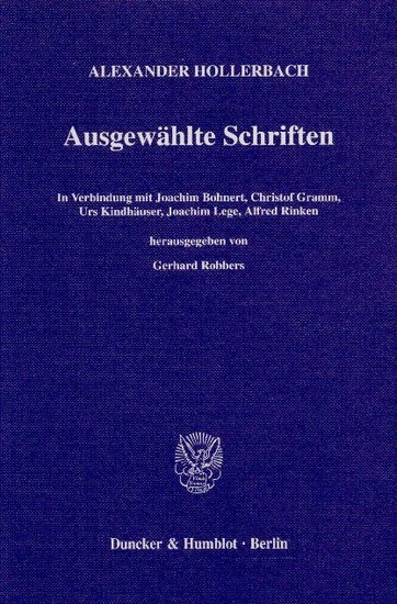 Ausgewählte Schriften. main product photo