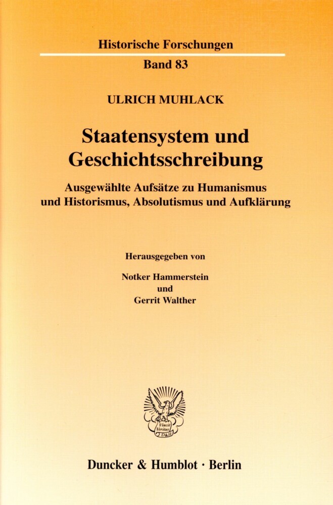 Staatensystem und Geschichtsschreibung. main product photo