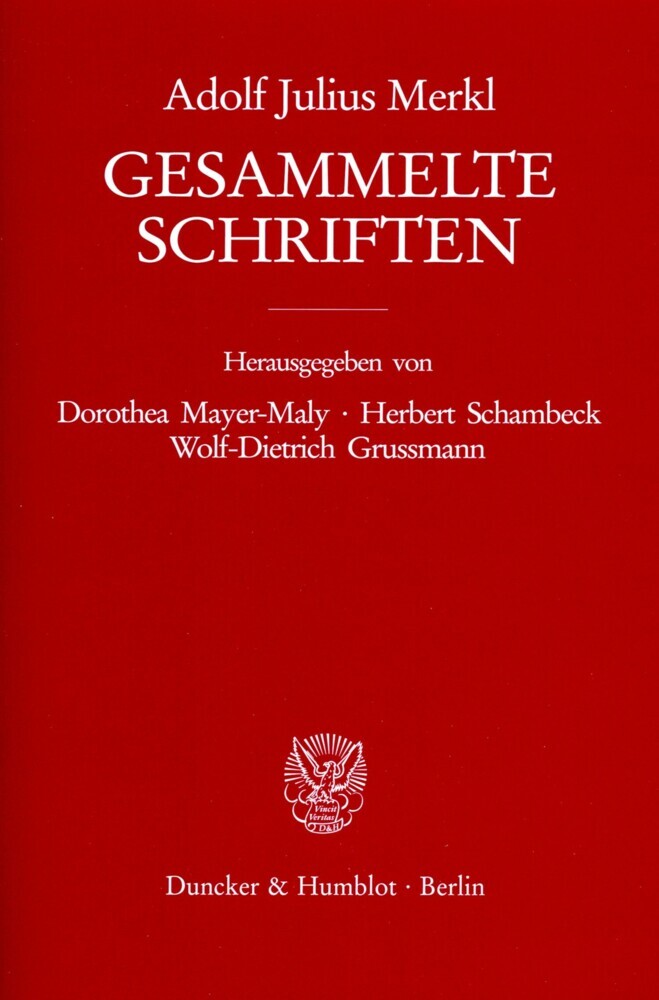 Gesammelte Schriften. main product photo