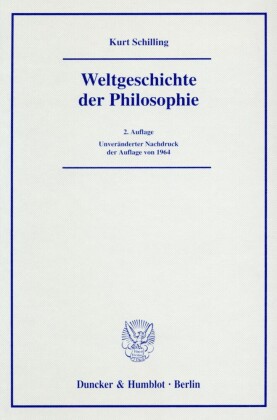 Weltgeschichte der Philosophie.