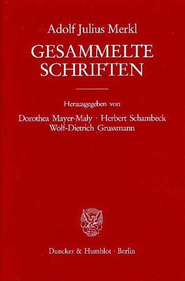 Gesammelte Schriften. main product photo