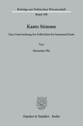Kants Stimme.