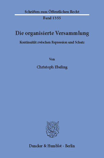 Die organisierte Versammlung. main product photo