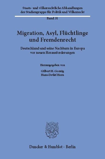 Migration, Asyl, Flüchtlinge und Fremdenrecht. main product photo