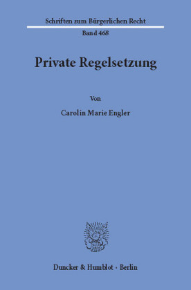 Private Regelsetzung.