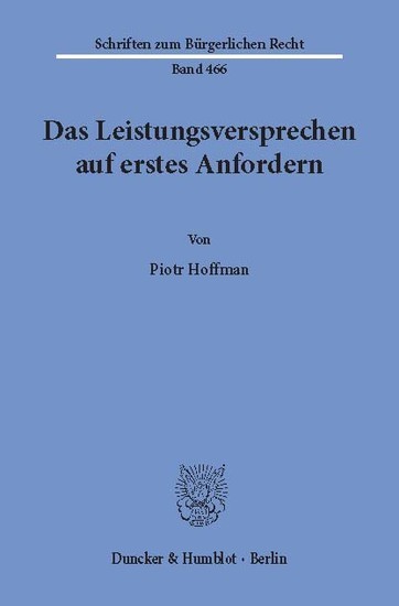 Das Leistungsversprechen auf erstes Anfordern. main product photo