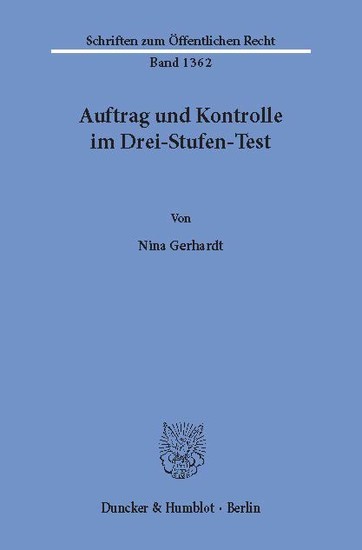 Auftrag und Kontrolle im Drei-Stufen-Test. Eine Analyse der Drei-Stufen-Testverfahren für die Bestandsangebote der Telemedien öffentlich-rechtlicher Rundfunkanstalten main product photo