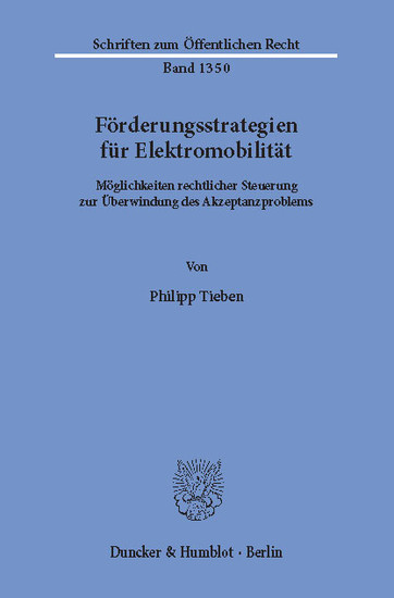 Förderungsstrategien für Elektromobilität. main product photo