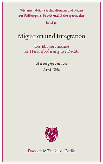 Migration und Integration. main product photo