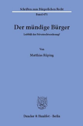 Der mündige Bürger.