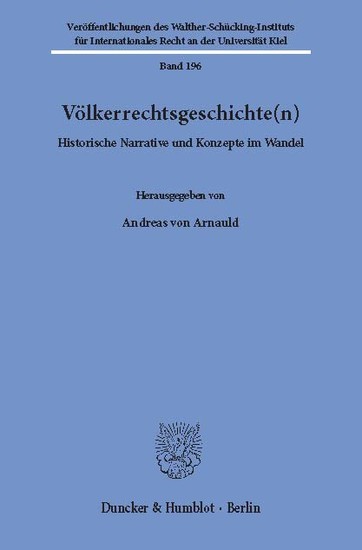 Völkerrechtsgeschichte(n). main product photo
