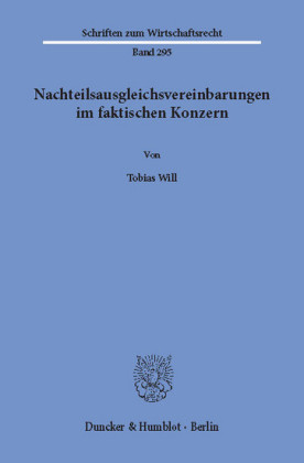 Nachteilsausgleichsvereinbarungen im faktischen Konzern.