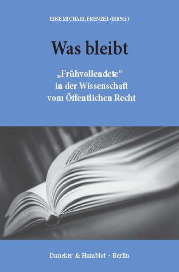 Was bleibt. main product photo