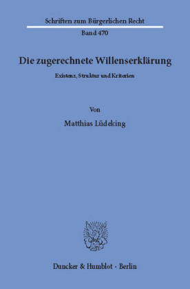 Die zugerechnete Willenserklärung.