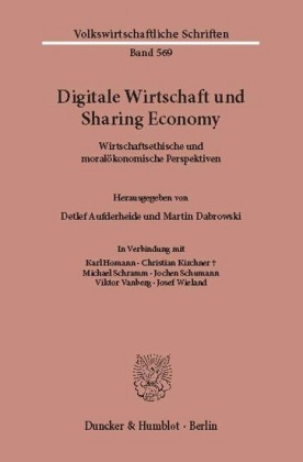 Digitale Wirtschaft und Sharing Economy.