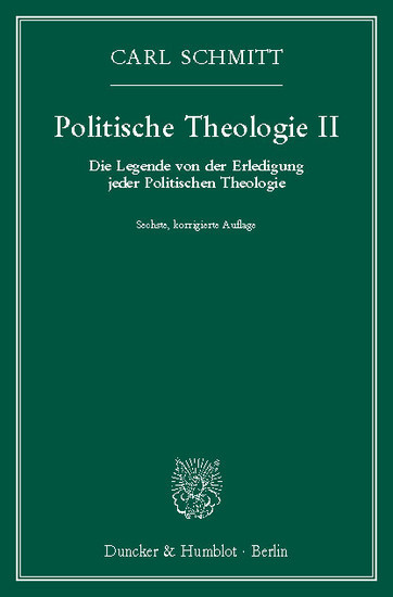 Politische Theologie II. main product photo